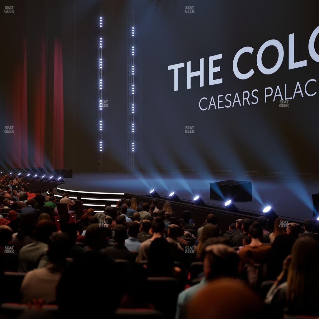 The Colosseum At Caesars Palace - Section 102 Seat View