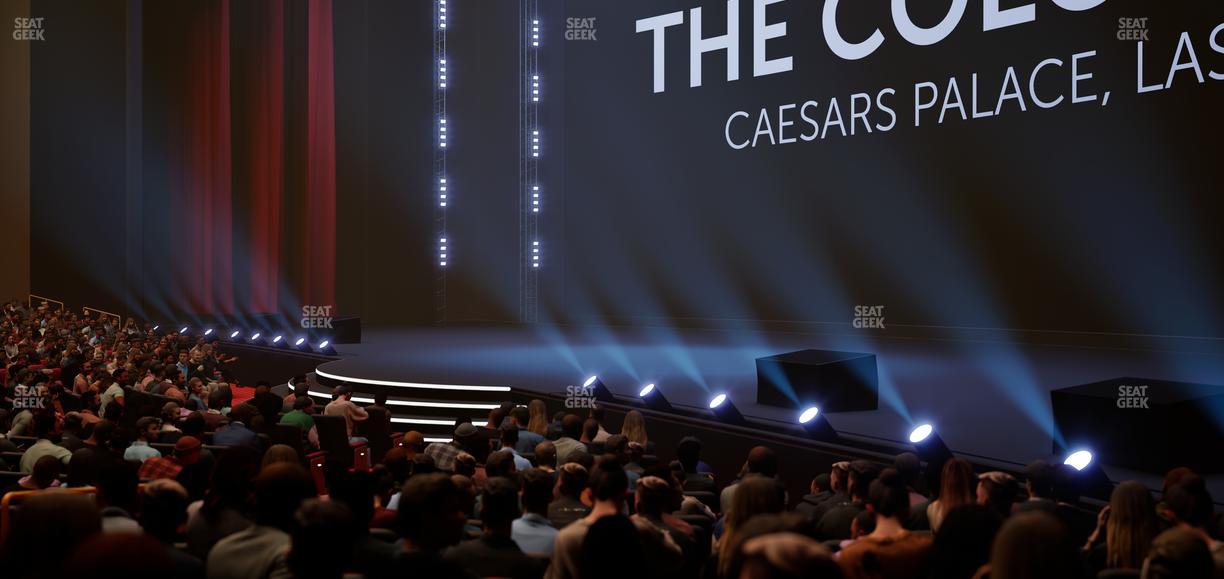 The Colosseum At Caesars Palace - Section 102 Seat View