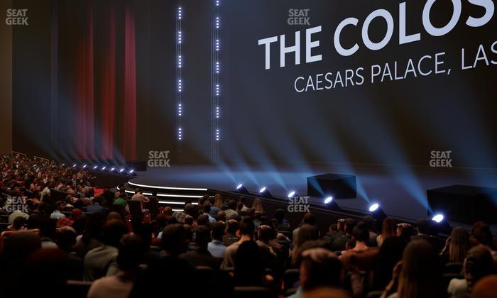 The Colosseum At Caesars Palace - Section 102 Seat View