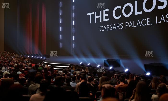 The Colosseum At Caesars Palace - Section 102 Seat View