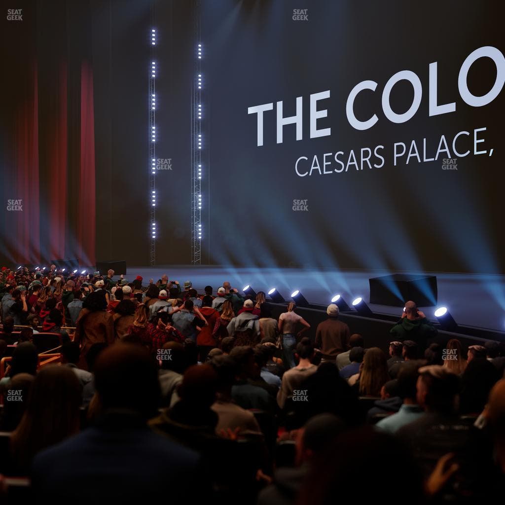 The Colosseum At Caesars Palace - Section 102 Seat View