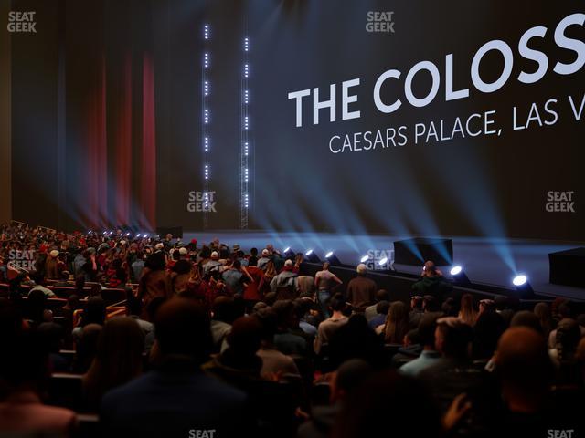 The Colosseum At Caesars Palace - Section 102 Seat View
