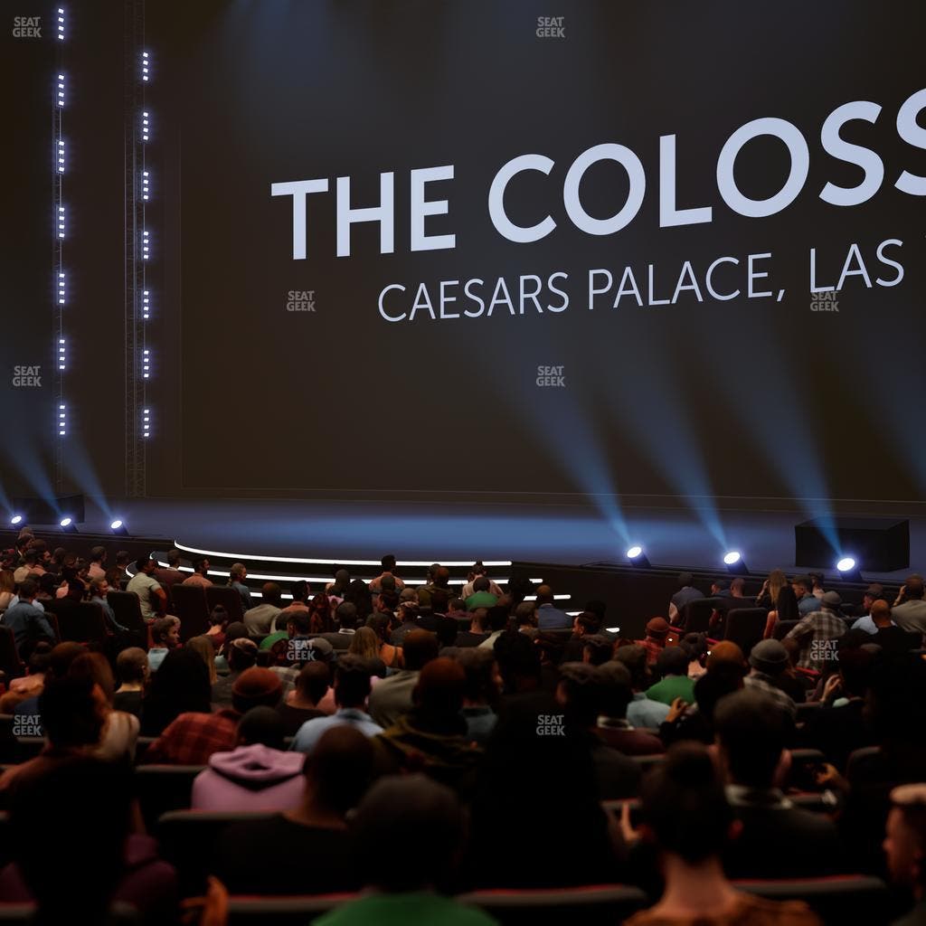 The Colosseum At Caesars Palace - Section 103 Seat View