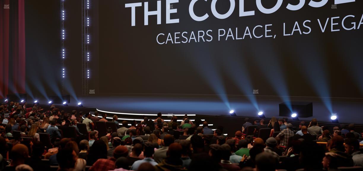 The Colosseum At Caesars Palace - Section 103 Seat View