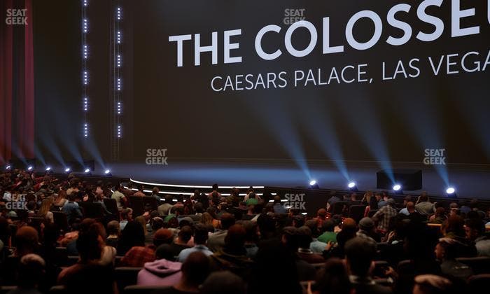 The Colosseum At Caesars Palace - Section 103 Seat View