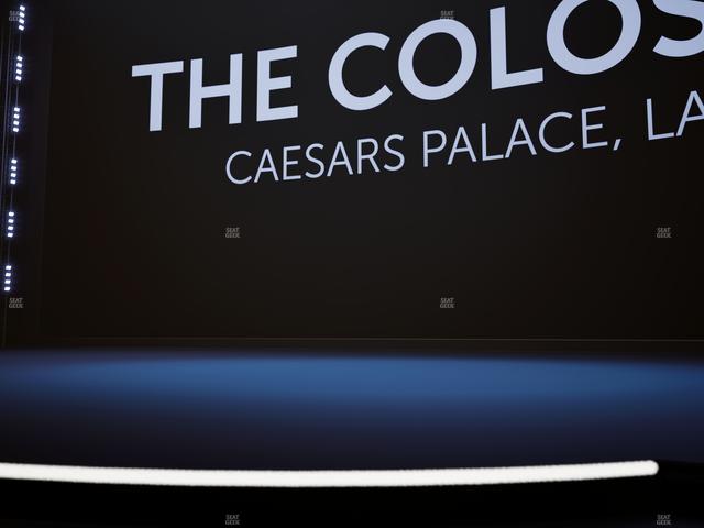 The Colosseum At Caesars Palace - Section 103 Seat View