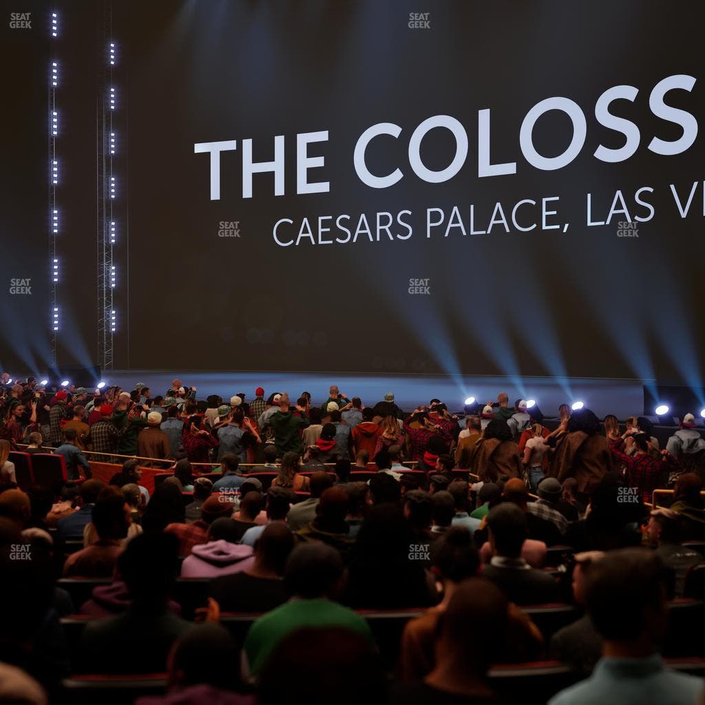 The Colosseum At Caesars Palace - Section 103 Seat View