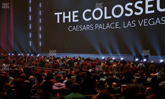 The Colosseum At Caesars Palace - Section 103 Seat View