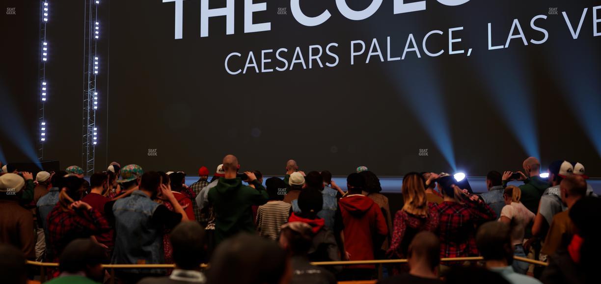 The Colosseum At Caesars Palace - Section 103 Seat View