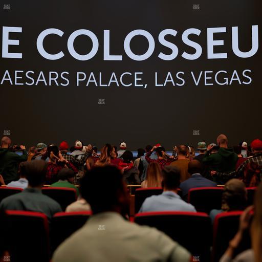 The Colosseum At Caesars Palace - Section 104 Seat View