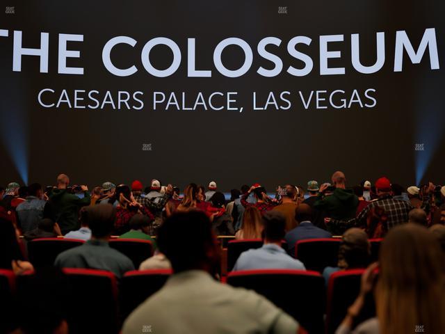 The Colosseum At Caesars Palace - Section 104 Seat View