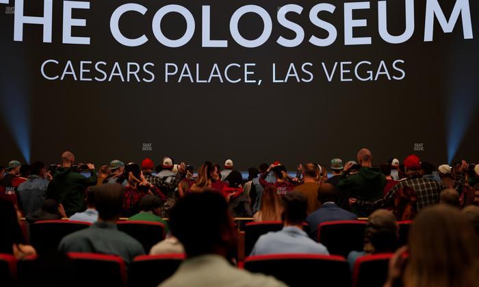 The Colosseum At Caesars Palace - Section 104 Seat View