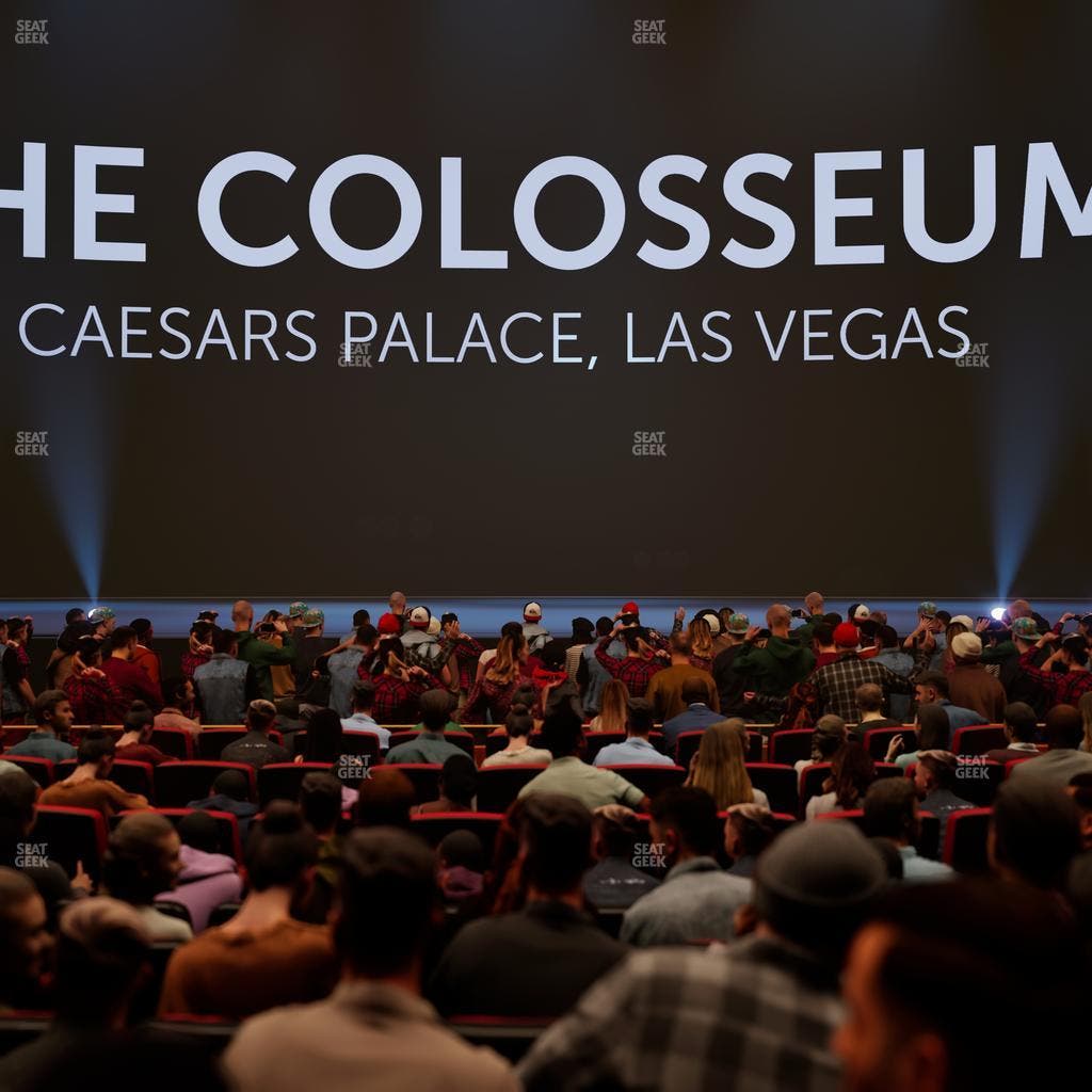The Colosseum At Caesars Palace - Section 104 Seat View