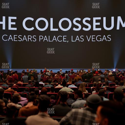 The Colosseum At Caesars Palace - Section 104 Seat View