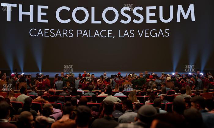 The Colosseum At Caesars Palace - Section 104 Seat View