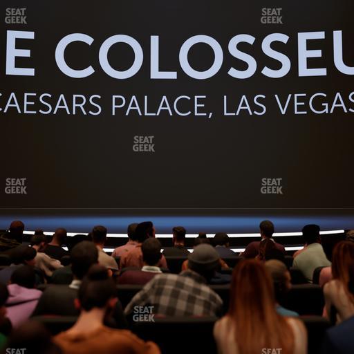 The Colosseum At Caesars Palace - Section 104 Seat View