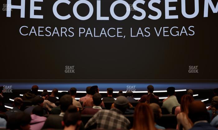 The Colosseum At Caesars Palace - Section 104 Seat View