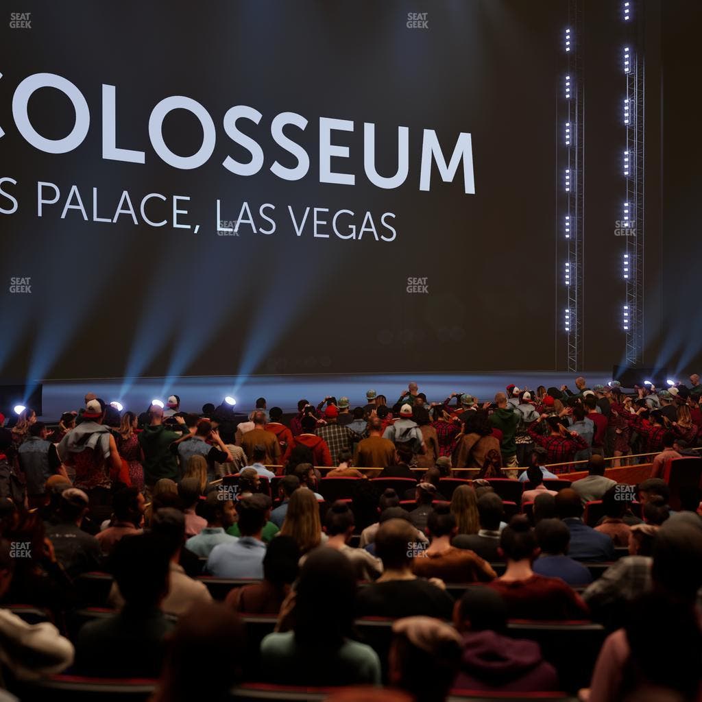 The Colosseum At Caesars Palace - Section 105 Seat View