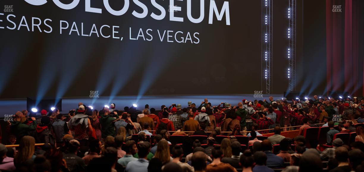 The Colosseum At Caesars Palace - Section 105 Seat View