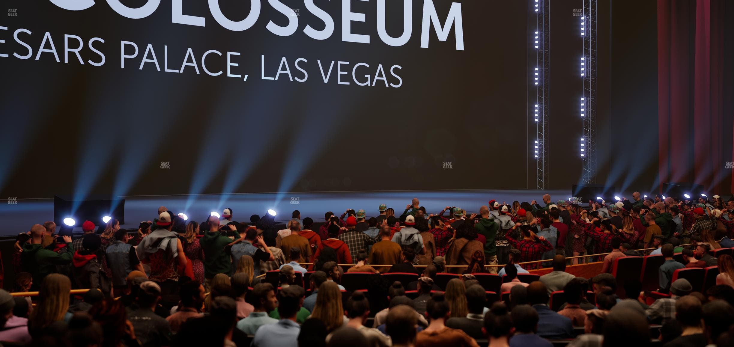 The Colosseum At Caesars Palace - Section 105 Seat View