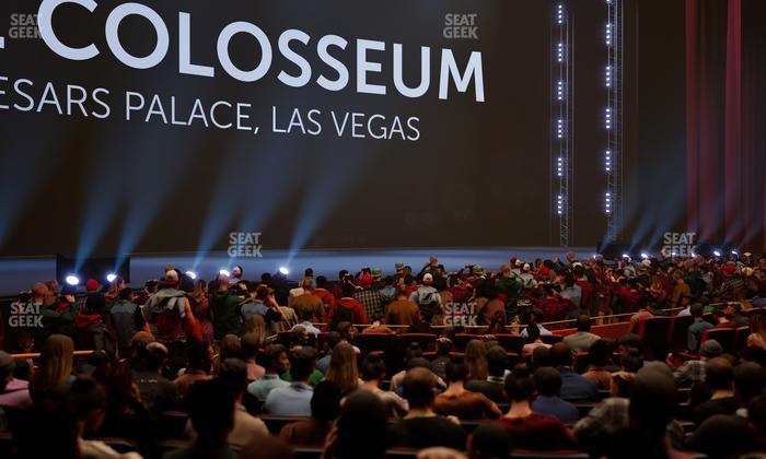 The Colosseum At Caesars Palace - Section 105 Seat View