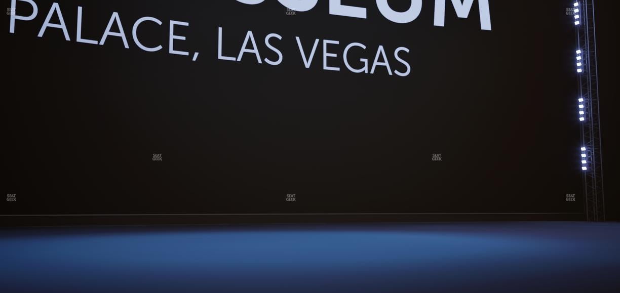 The Colosseum At Caesars Palace - Section 105 Seat View