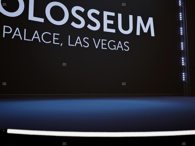 The Colosseum At Caesars Palace - Section 105 Seat View