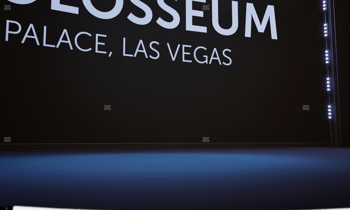 The Colosseum At Caesars Palace - Section 105 Seat View