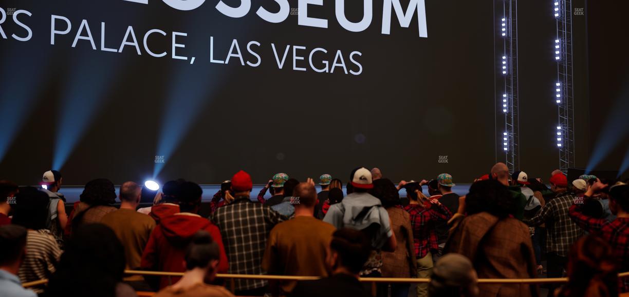 The Colosseum At Caesars Palace - Section 105 Seat View