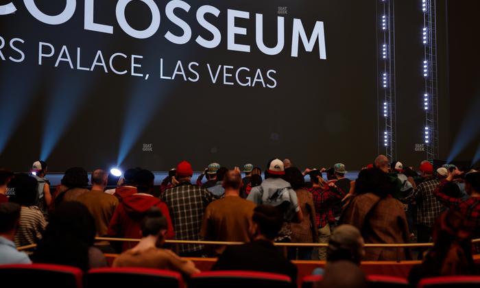 The Colosseum At Caesars Palace - Section 105 Seat View