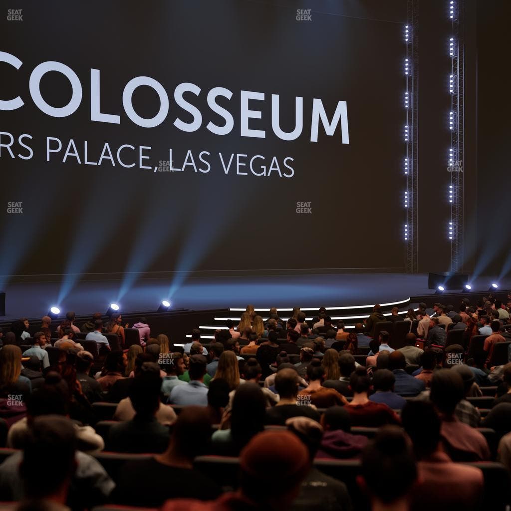 The Colosseum At Caesars Palace - Section 105 Seat View