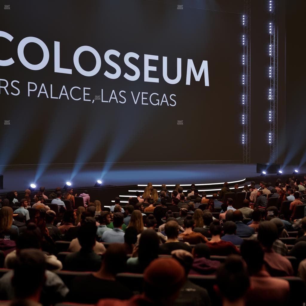The Colosseum At Caesars Palace - Section 105 Seat View | SeatGeek