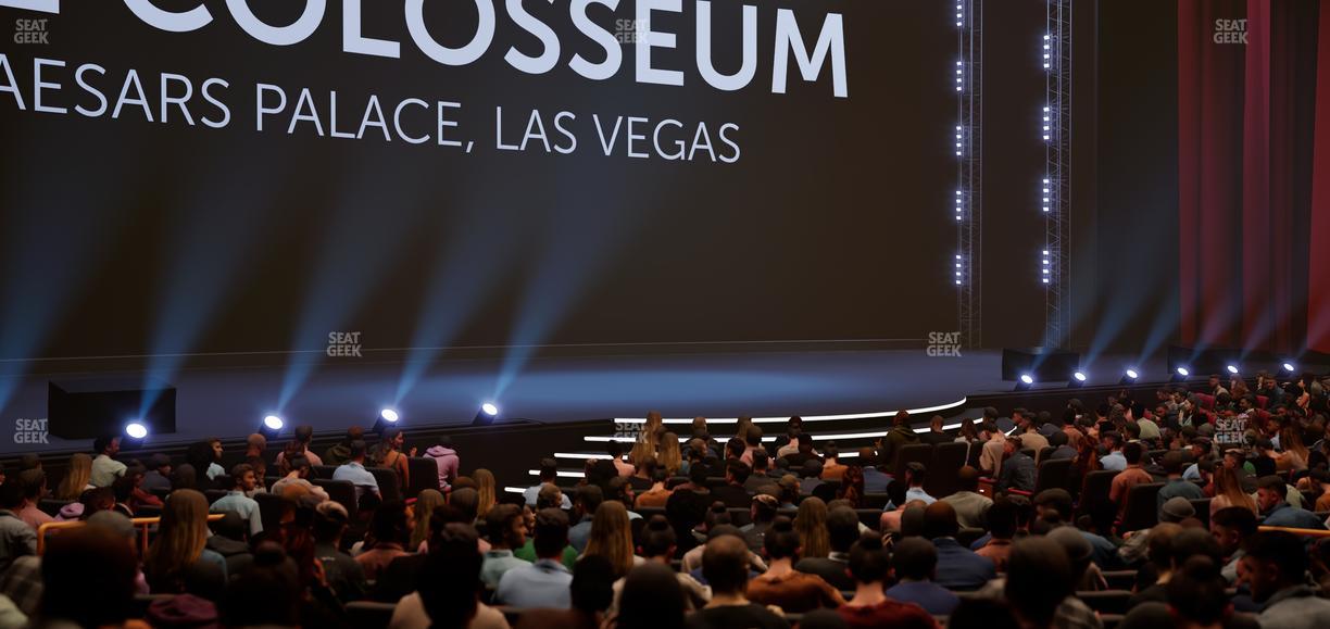 The Colosseum At Caesars Palace - Section 105 Seat View