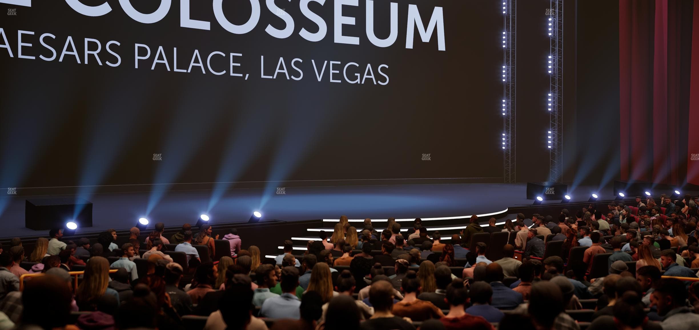 The Colosseum At Caesars Palace - Section 105 Seat View