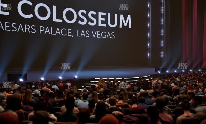 The Colosseum At Caesars Palace - Section 105 Seat View