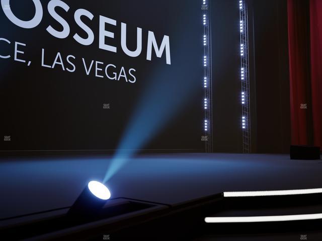 The Colosseum At Caesars Palace - Section 106 Seat View
