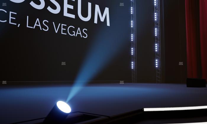 The Colosseum At Caesars Palace - Section 106 Seat View