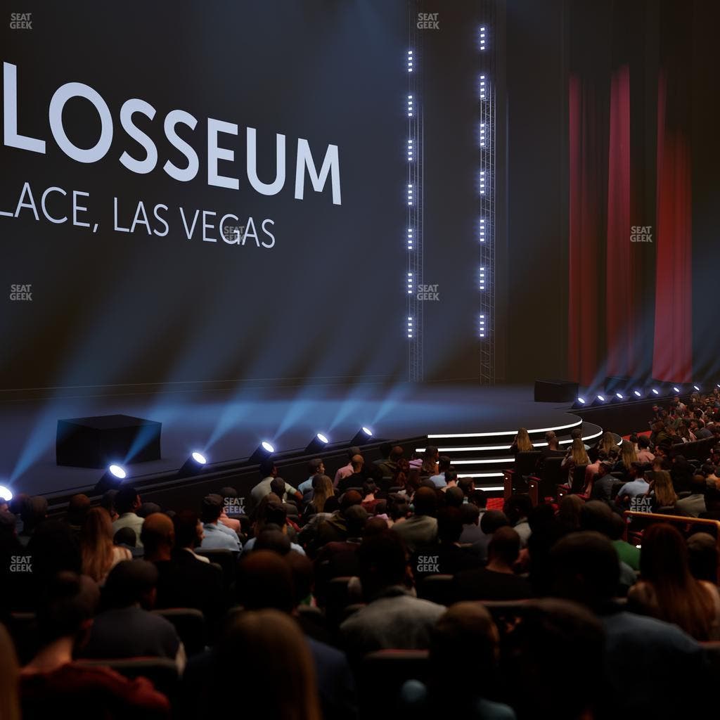 The Colosseum At Caesars Palace - Section 106 Seat View