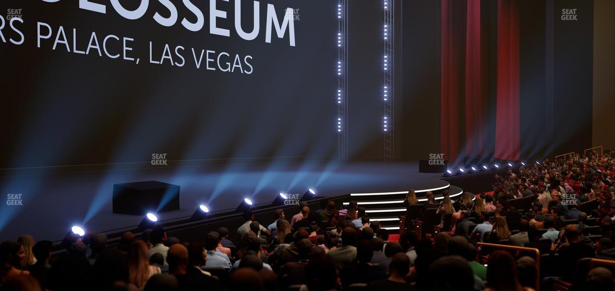 The Colosseum At Caesars Palace - Section 106 Seat View