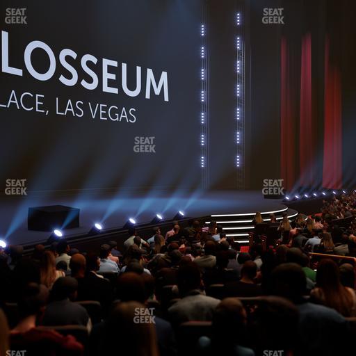 The Colosseum At Caesars Palace - Section 106 Seat View