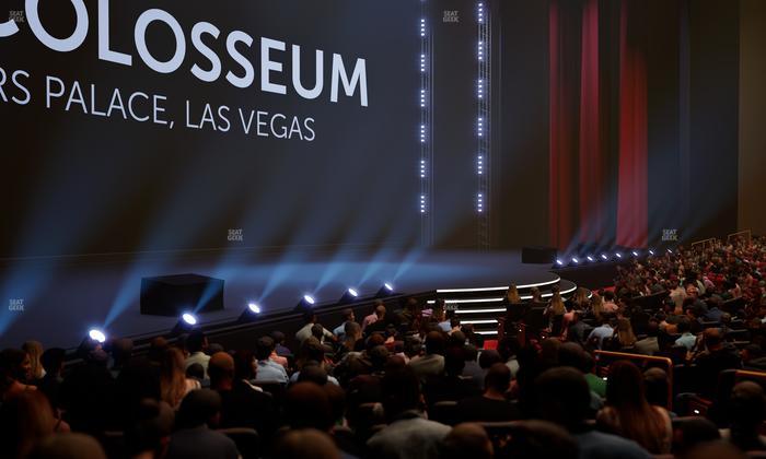 The Colosseum At Caesars Palace - Section 106 Seat View