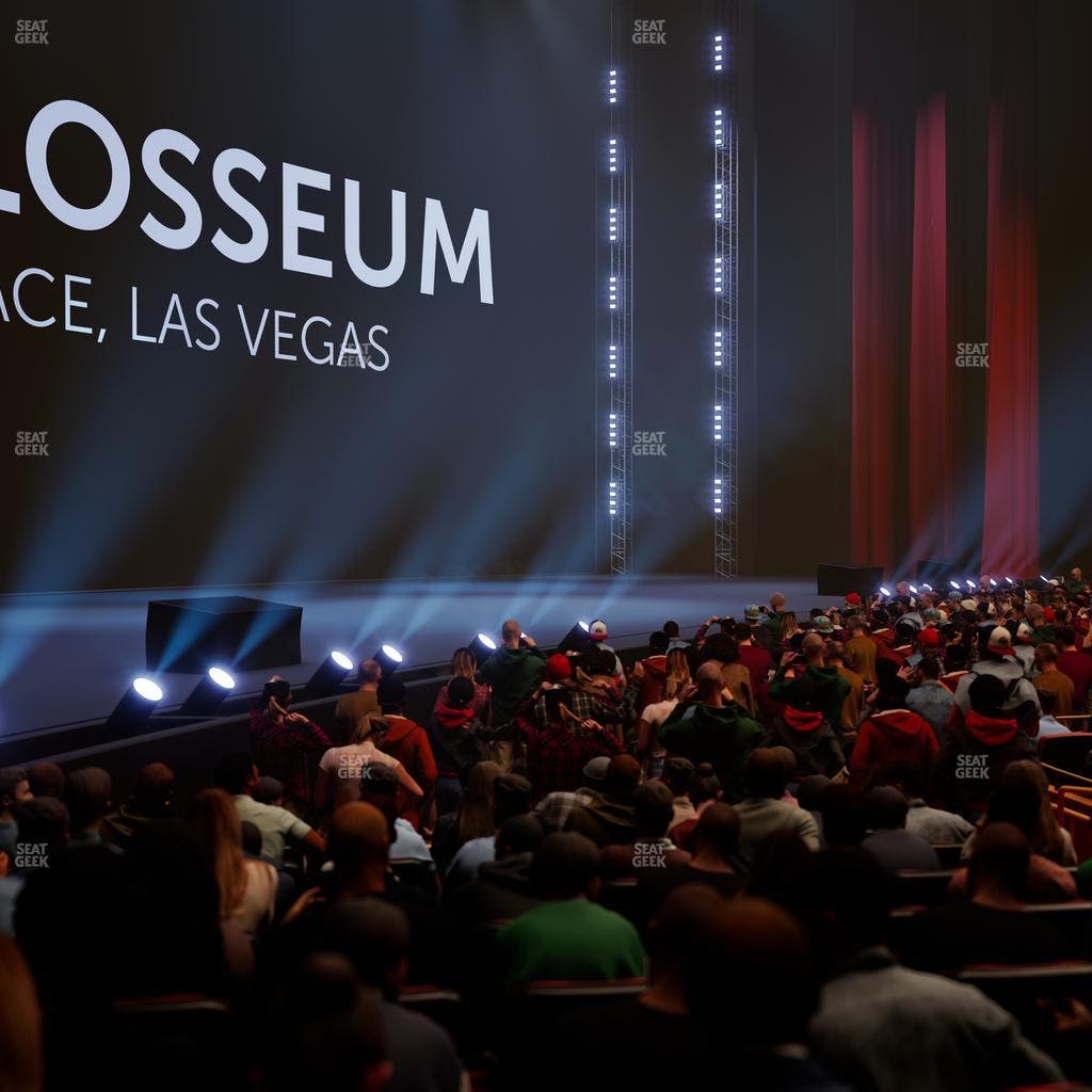 The Colosseum At Caesars Palace - Section 106 Seat View
