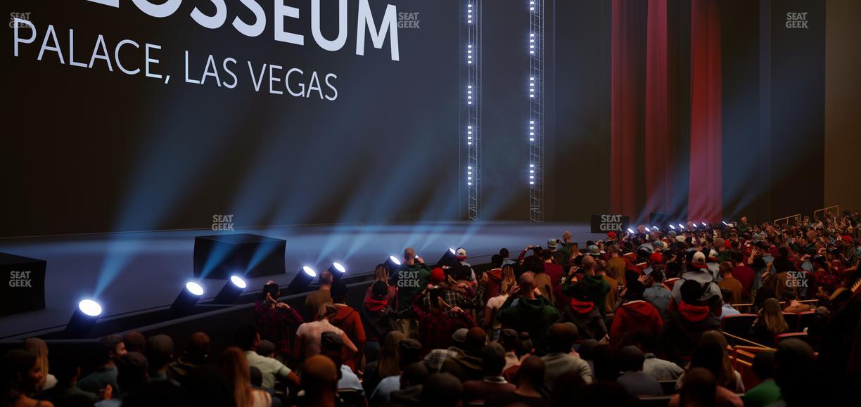 The Colosseum At Caesars Palace - Section 106 Seat View