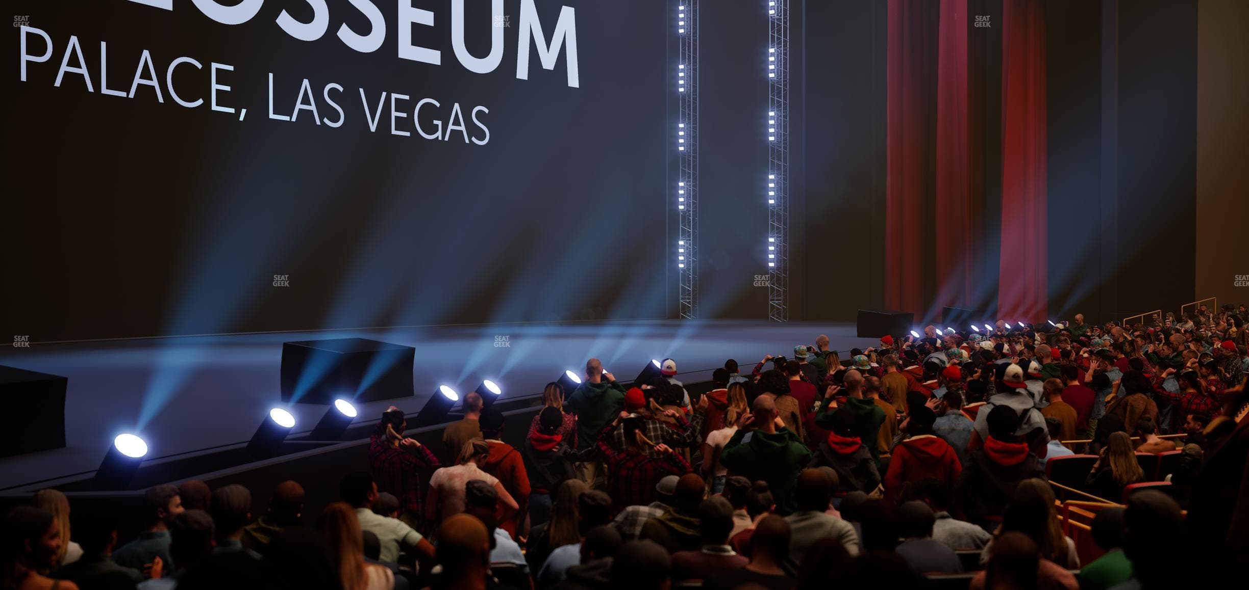 The Colosseum At Caesars Palace - Section 106 Seat View