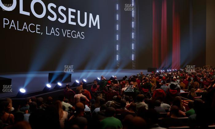 The Colosseum At Caesars Palace - Section 106 Seat View