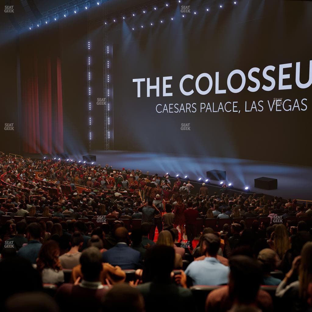 The Colosseum At Caesars Palace - Section 202 Seat View