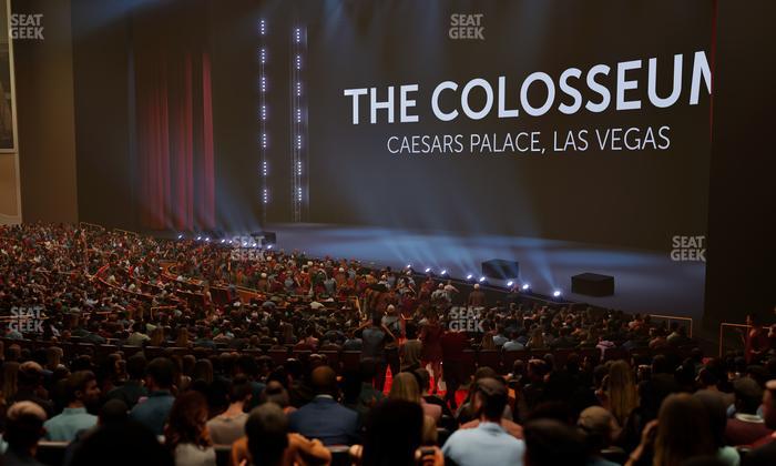 The Colosseum At Caesars Palace - Section 202 Seat View