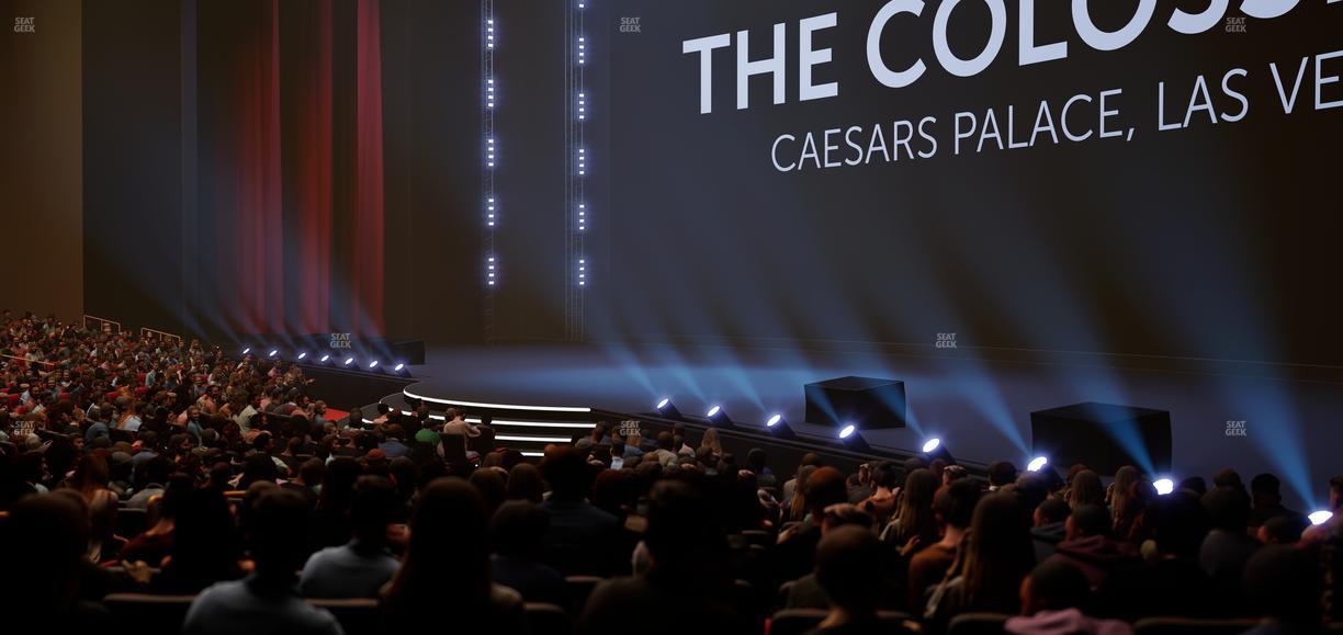 The Colosseum At Caesars Palace - Section 202 Seat View