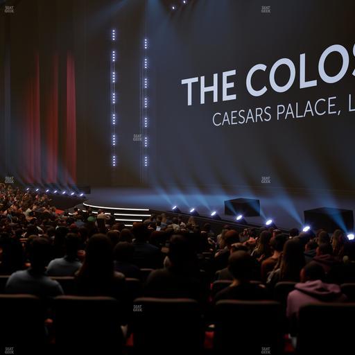 The Colosseum At Caesars Palace - Section 202 Seat View