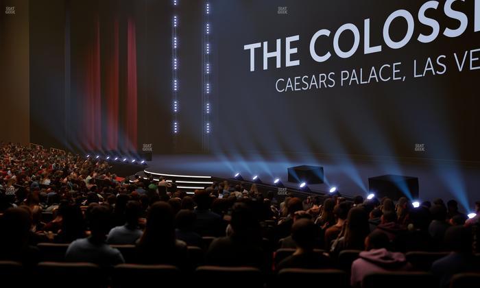 The Colosseum At Caesars Palace - Section 202 Seat View